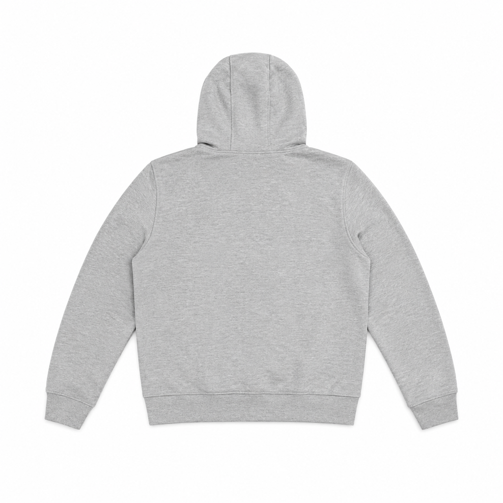 ANY basic grey zip-hoodie