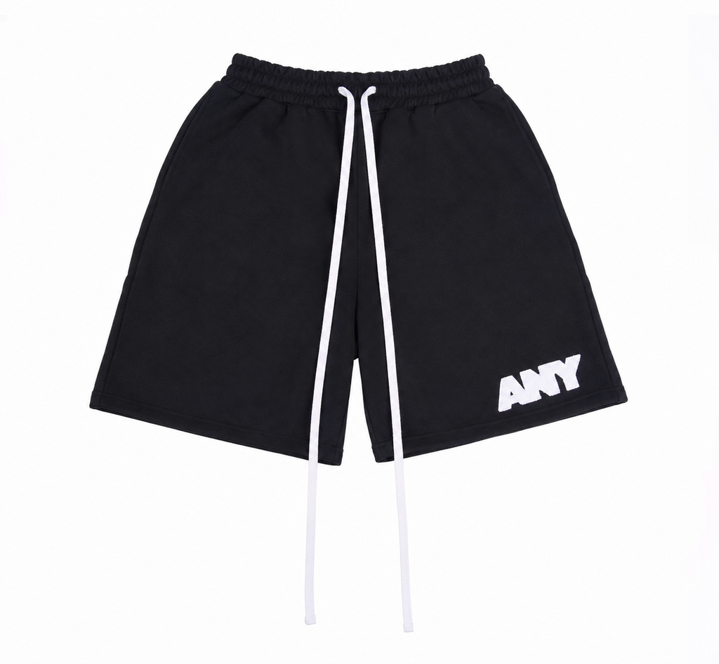 ANY ETHEREAL BLACK SHORTS