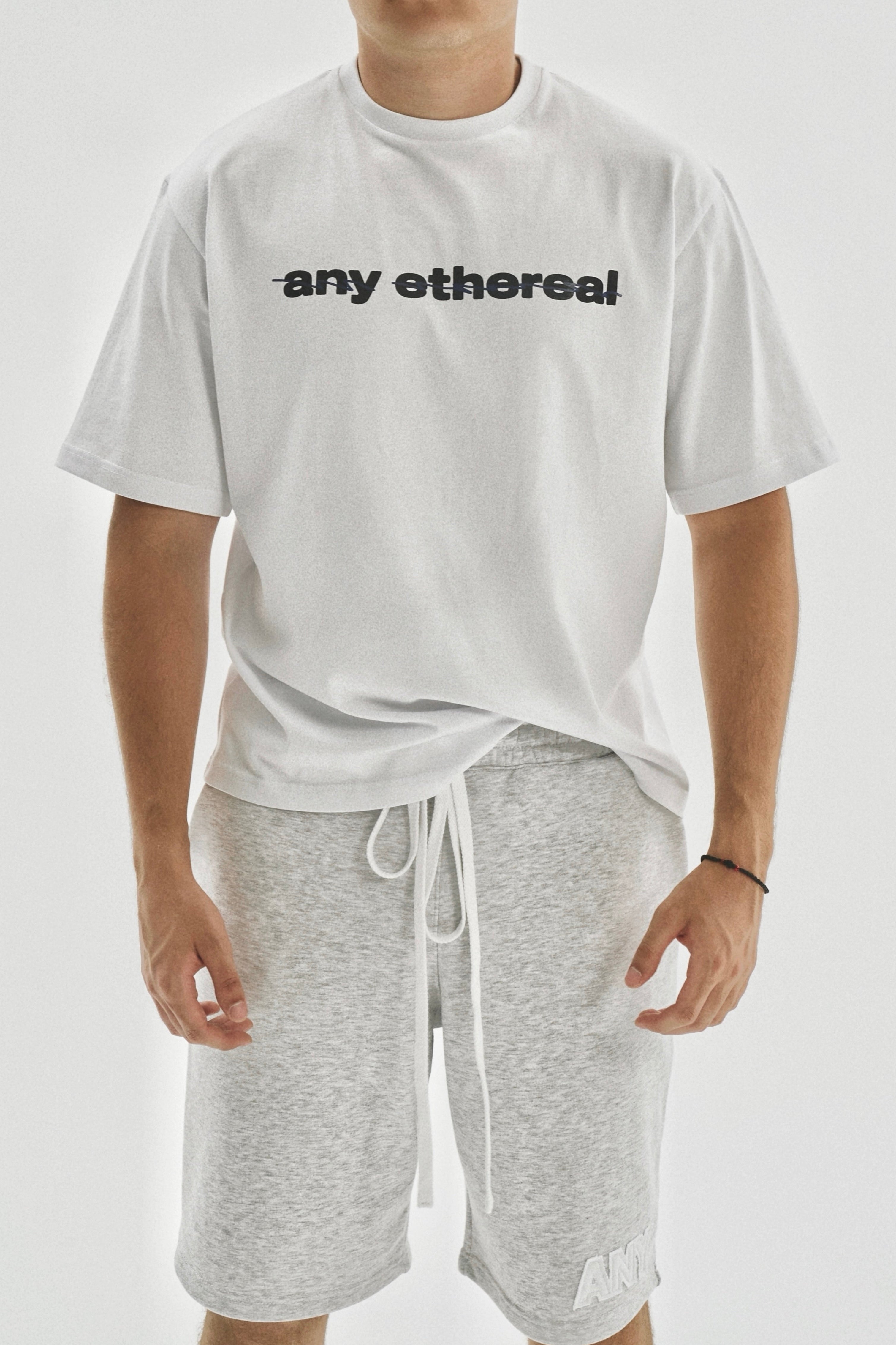 ANY ETHEREAL WHITE T-SHIRT