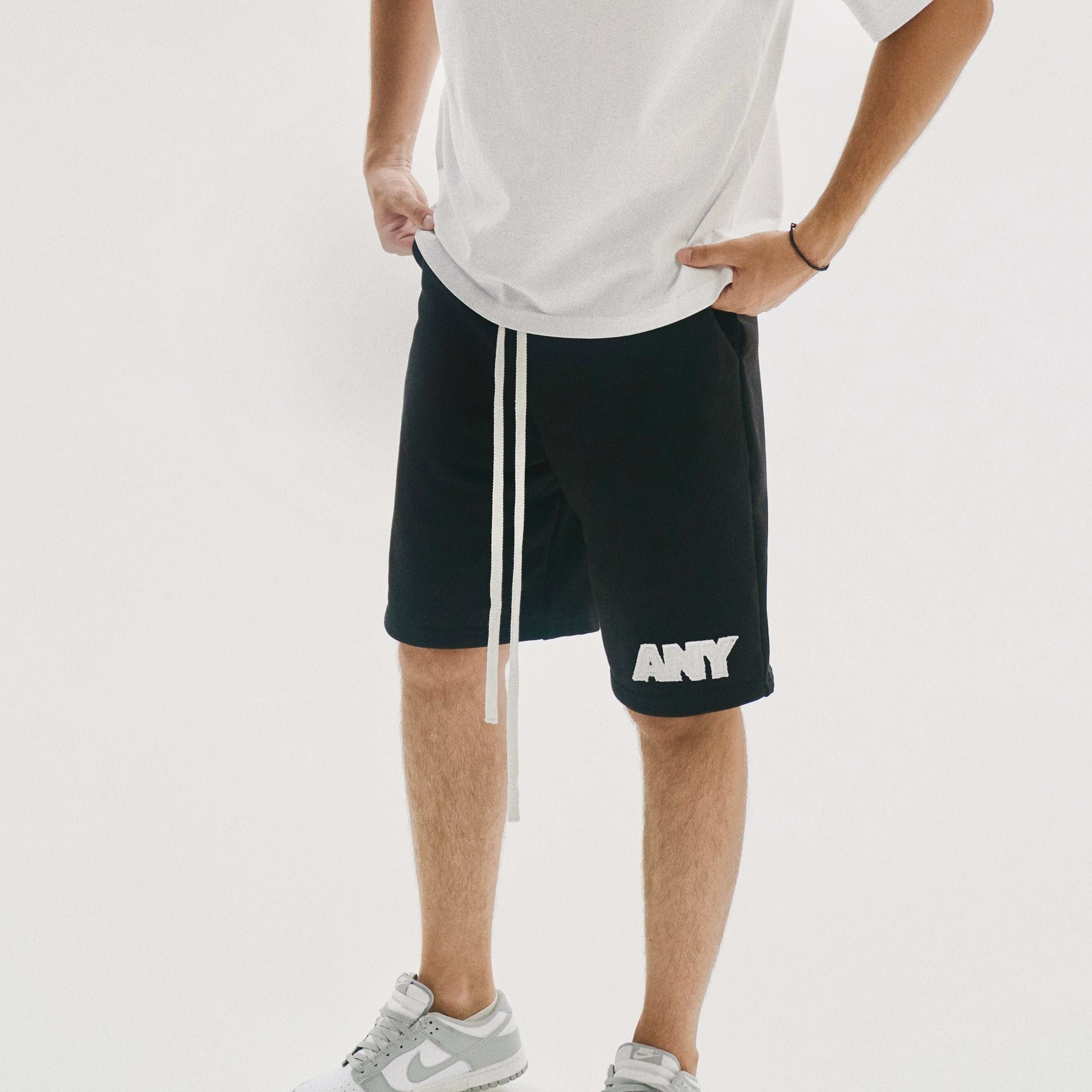 ANY ETHEREAL BLACK SHORTS