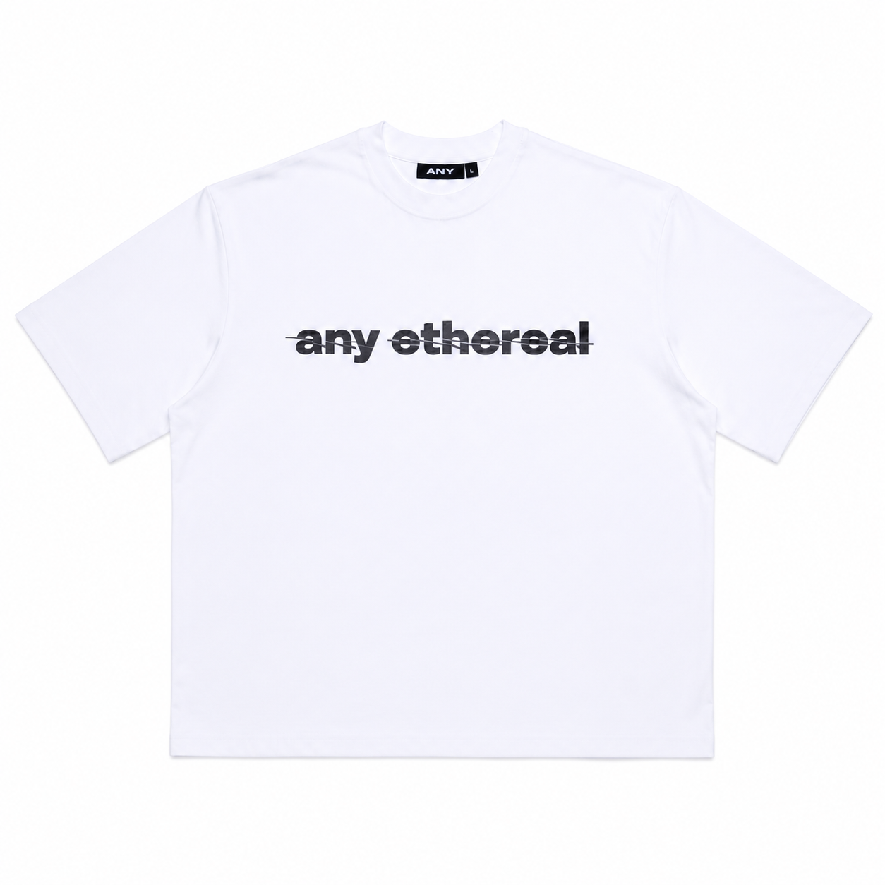 ANY ETHEREAL WHITE T-SHIRT