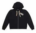 ANY BASIC BLACK ZIP-HOODIE